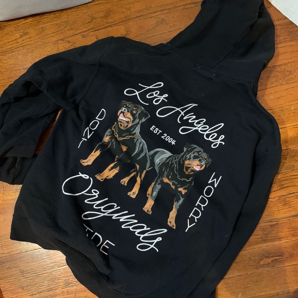 TDE (TOP DAWG ENTERTAINMENT) BLACK HOODIE